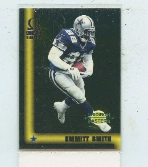 EMMITT SMITH 1999 Pacific Omega Gridiron Masters #11 Dallas Cowboys - Image 1 of 1