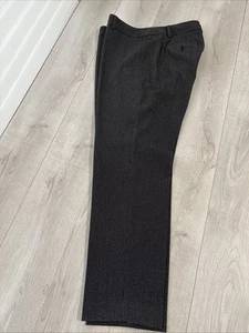 Talbots Baumwolle Stretch hohe Taille schmal Knöchel dunkelgrau Hose Gr. 12P - Bild 1 von 8