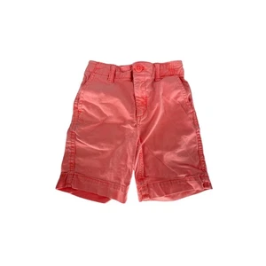 Gap Girls Neon Orange Coral Chino Shorts Youth Size 5 - Picture 1 of 6