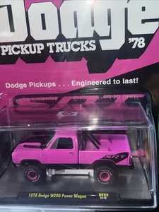 🔥M2 Machines🔥 - Dodge W200 Power Wagon STR 1978 - rosa/negro - 1 de 300 - Imagen 1 de 9