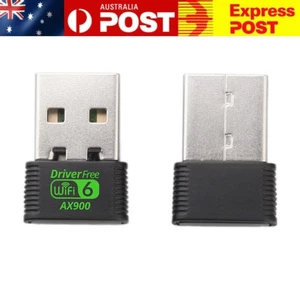 AU* USB WiFi 6 Adapter 900Mbps Mini USB WiFi Dongle Wireless WiFi Adapter for PC - Zdjęcie 1 z 12