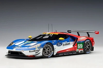 1:18 Autoart Ford Gt 3.5L Turbo V6 #69 Le Mans 2016 Briscoe Westbrook AA81612 Mo - Image 1 of 2