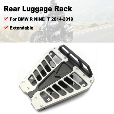 Rear Luggage Rack For BMW R NINE T 2014-2019 Package Carrier Holder Adjustable √ - Image 1 of 4