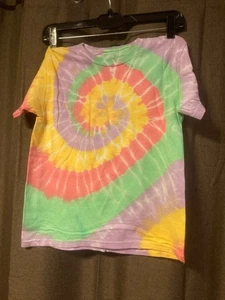 TYE DYE YOUTH TEE SIZE YS NEW NEVER WORN MADE BY DYENOMITE ! - Picture 1 of 3