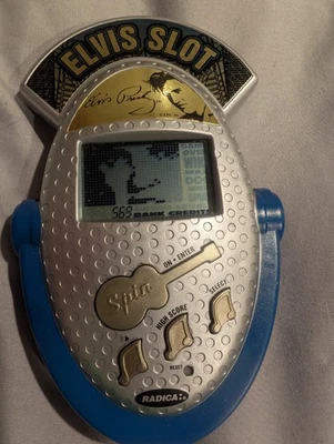 De colección 2000, Radica Elvis Presley, Ranura Digital Portátil Juego Electrónico Funciona Foto 1 de 4
