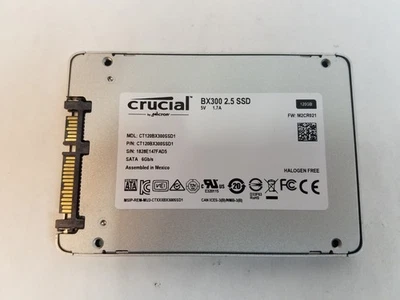 Crucial BX300 CT120BX300SSD1 120 GB SATA III 2.5 in Solid State Drive - Image 1 of 3