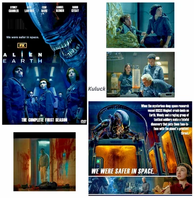 Alien Earth Complete Season 1 Sci-Fi Horror Region Free English - Image 1 of 4