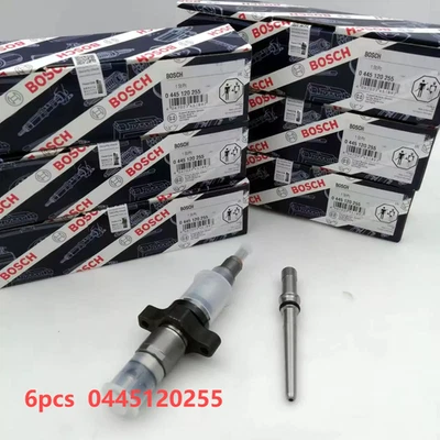 6X Injetores de Combustível para 2003-04 Dodge Ram 2500 3500 Cummins 5.9L NOVO 0445120255 - Imagem 1 de 4