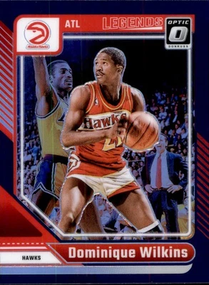 Donruss Optic #238 Dominique Wilkins 2024-25 púrpura Foto 1 de 2