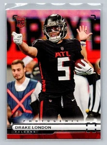 2022 Panini Chronicles #PH-39 Drake London Fotogenico - Foto 1 di 2