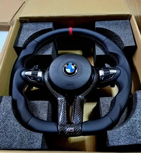 BMW STEERING WHEEL F30 F32 F22 F15 F16 M3 M4 M2 M SPORT X1 X5 X6 2012-2018 320i - Picture 1 of 3
