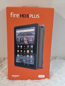 Tablet Amazon Fire HD 8 Plus 8” Pantalla HD 32 GB 30% más rápido procesador 3 GB de RAM  - Imagen 1 de 13