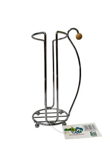PORTA BICCHIERI MONOUSO CAFFE' ACQUA IN ACCIAIO CUCINA UFFICIO CAMPEGGIO CM 21 - Imagen 1 de 2