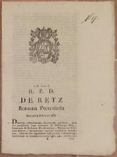 SENTENZA SACRA ROTA ROMA ROME LAZIO SOCIETA PICA DE DOMINICIS TOFANI DEBITI 1835