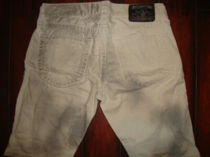 MEN'S True Religion GINO button-fly SEAT 34 100% cotton/USA MADE WORN 6 TIMES! - Picture 1 of 6