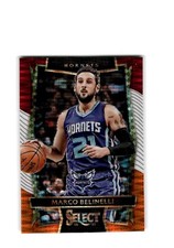 2016-17 Select Prizms Tri-Color Hornets Basketball Card #76 Marco Belinelli