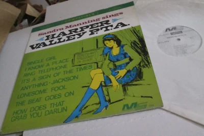 SANDRA MANNING SINGS HARPER VALLEY PTA LP 1968 MODERN SOUND COUNTRY COVERS EXC Foto 1 de 4