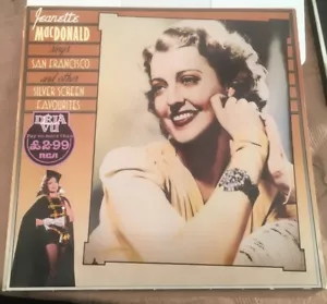 Jeanette MacDonald "Sings San Francisco & Other Silver Screen Favourites" LP VG - Bild 1 von 8