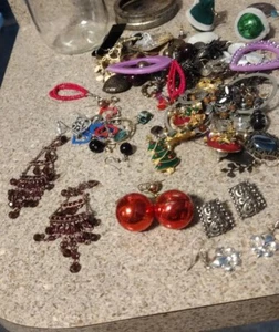 Huge Lot Vintage To Now Untested Earrings - Picture 1 of 4