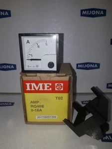Amperímetro IME RQ48E 0-15A 48x48mm - Imagen 1 de 2