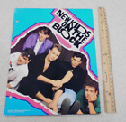 Vintage 1990 NEW KIDS ON THE BLOCK Pink 3-Ring Photo Folder NKOTB New Old Stock