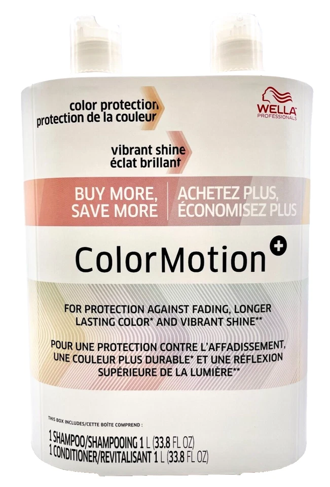 Wella ColorMotion+ Color Protection Liter Hair Shampoo + Conditioner Duo Set - Изображение 1 из 1