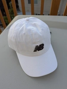 New Balance NB - 6 Panel Hat - Baseball Cap - White - Picture 1 of 6