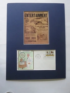 El inventor Thomas Edison presenta la cámara de cine y la portada del primer día - Imagen 1 de 2