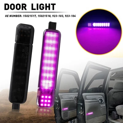 Светодиодная подсветка внутренней панели двери для Chevrolet и GMC C/K 1500 2500 3500 - Изображение 1 из 4