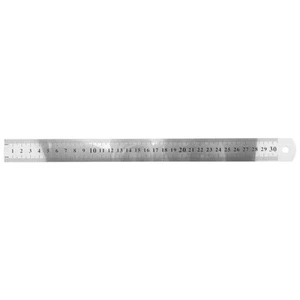 Edelstahl Lineal metrische Funktion 30cm 12 C3T14208 - Zdjęcie 1 z 10