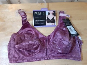 Bali Double Support Back Smoothing Wire-Free Bra Size 36D NEW WITH TAGS - Picture 1 of 2