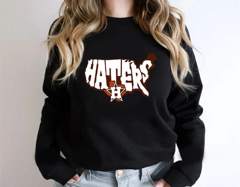 Houston Astros Haters Champs Word Series Gift Men Women Sweatshirt S-3XL Cover