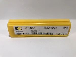 KENNAMETAL SDCT435ENLD2 SDCT120420ENLD2 nuevos insertos de carburo grado KC725M 5 piezas - Imagen 1 de 2