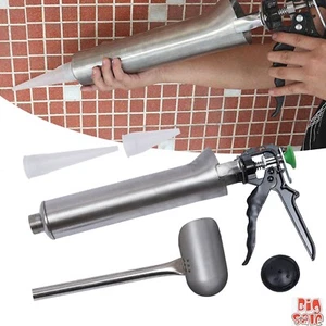 Mortar Pointing Grouting Gun Cement Mortar Caulking Gun Caulking Applicator Tool - Picture 1 of 17