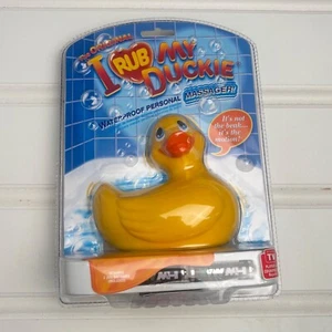 The Original I Rub My Duckie Waterproof Personal Massager Yellow Duck COLLECTORS - Picture 1 of 7