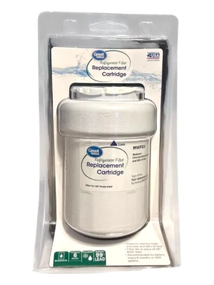 Replacement Cartridge Fits GE MWF  (MWFGV) Refrigerator Water Filter - Image 1 of 4