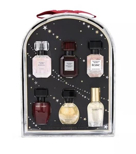 Victoria's Secret Mini Fragrance 6 Pc Edp Gift Set Bare Tease Bombshell Heavenly - Picture 1 of 5