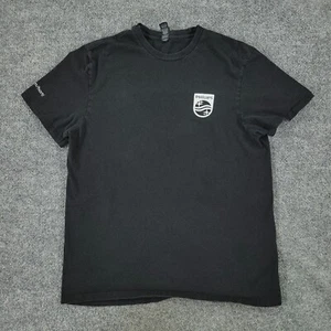 Camisa Philips Para Hombre Mediana Negra Logo Iluminar Gráfico Camiseta Manga Corta Adulto - Imagen 1 de 15