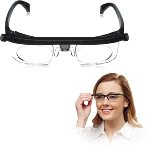 ZGHYBD Adjustable Dial Glasses, Variable Focus for Reading Distance Vision Ey... - Picture 1 of 12