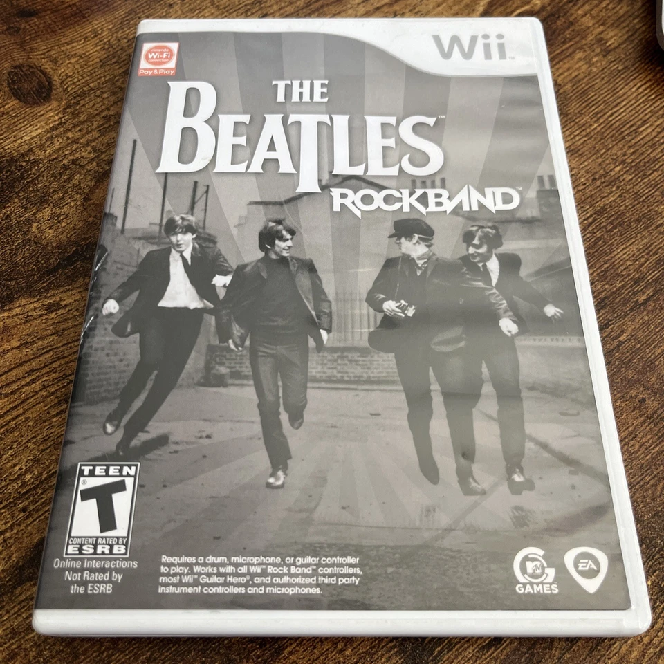The Beatles Rockband Wii - Manual incluido Foto 1 de 4