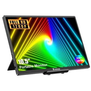 Eyoyo 10.5'' Portable Monitor 100%sRGB HDMI Small Monitor PC Phone Gaming Used - Picture 1 of 10