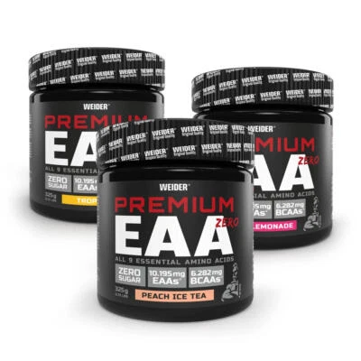 (64,31 EUR/kg) Weider Premium EAA Zero Powder 325 g Muskelaufbau Aminosäuren
