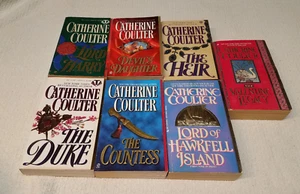 LOT OF 7 HISTORICAL REGENCY ROMANCE CATHERINE COULTER THE COUNTESS, DUKE, HEIr - Imagen 1 de 10