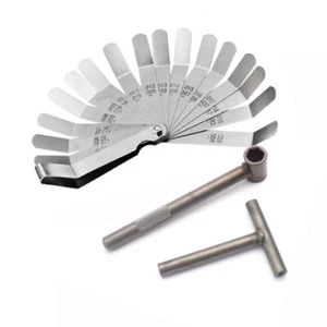 Herramienta de ajuste de válvula de motor de motocicleta Wrench + juego de válvulas medidor de sondas - Imagen 1 de 5