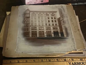 c.1910 Cunard Steamship Line occupational photograph 126 State St. Boston Rum - Picture 1 of 2