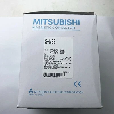 1PC Brand NEW MITSUBISHI Contactor S-N65 220VAC One year warranty - Image 1 of 4