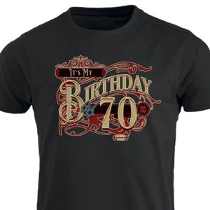 T-Shirt Its My Birthday 70 lustige Geburtstagsgeschenke für Frauen Männer 70. Geburtstag - Bild 1 von 44