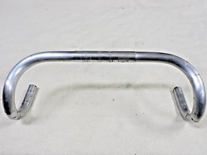 Vintage Raleigh USA Silver Alloy Road Drop Handlebar 42 cm (C2C) x 25.4 mm - Picture 1 of 10