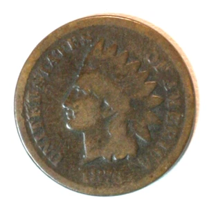 1876 Indian Cent - Bild 1 von 3