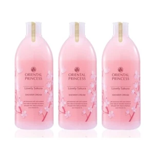 3x400ml Body Shower Cream Oriental Princess Lovely Sakura Bath Wash Feuchtigkeit OVP - Bild 1 von 7